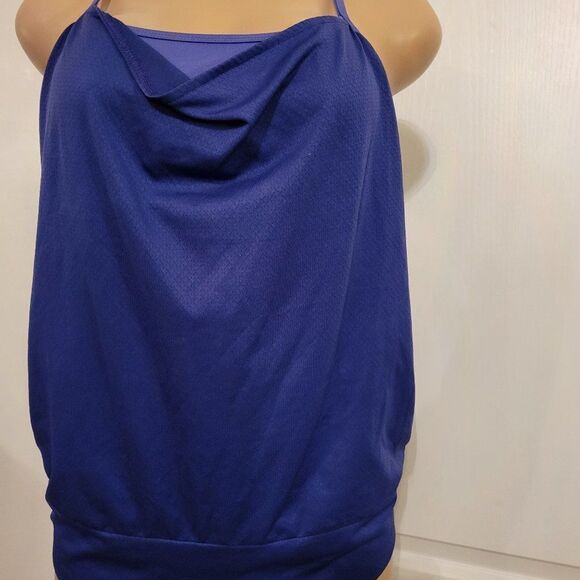 DARK BLUE DUO DRY TANK TOP BY CHAMPION - Picture 6 of 16